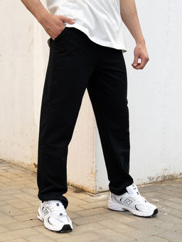 Брюки футер 2-хнитка,темно-синие