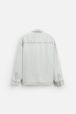 FADED LYOCELL SHIRT - Zara фото 2