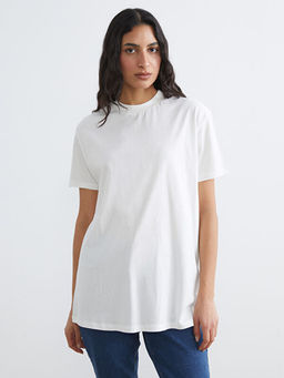 Bisiklet Yaka Kad?n Ti??rt