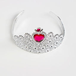 Цена за 2 шт. Корона на голову для девочки «Сердце», МИКС