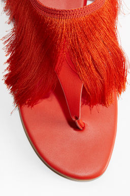 Sandalias con flecos - H&m фото 3