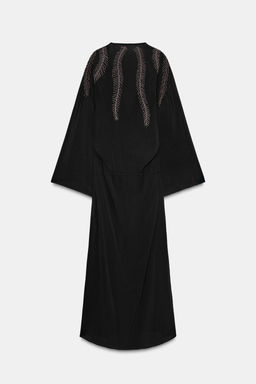 ZW COLLECTION BEADED EMBROIDERED DRESS