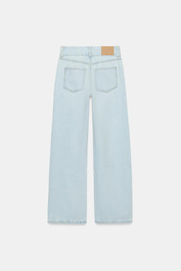 Z1975 WIDE WAIST HIGH-WAIST STRAIGHT JEANS - Zara фото 10