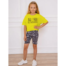 Комплект футболка кулирка, лосины кулирка с лайкрой 7032100101 - Youlala фото 5