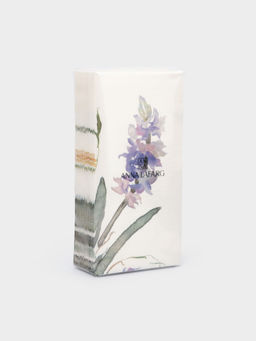 Салфетки бумажные, 33х33 см, 20 шт, прямоугольные, белые, Цветы, Bouquet - Anna lafarg фото 3