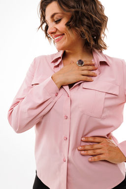 Рубашка ANELLI 812 розовый фото 2