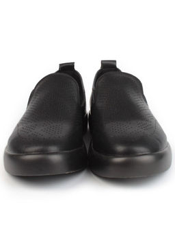 03-YD18-1D BLACK Полуботинки женские (натуральная кожа)