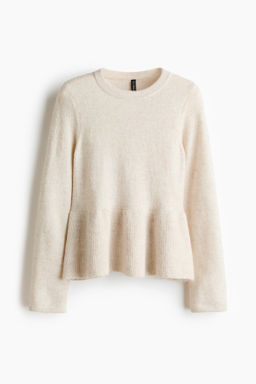 Jersey con peplum