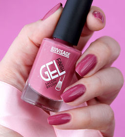 LuxVisage Лак для ногтей GEL finish тон 14 розовый 9мл - Golden rose фото 2