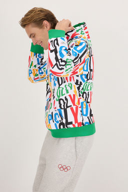 Cok Renkli Unisex Hoodie Orme Sweatshirt TWOAW26SW00072 - Trendyolmilla фото 4