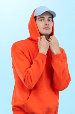 U. S. Polo Assn Мужская базовая толстовка с капюшоном антрацитового меланжа - U.s. polo assn фото 18