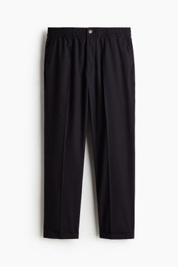 Pantal?n cropped de algod?n Regular Fit