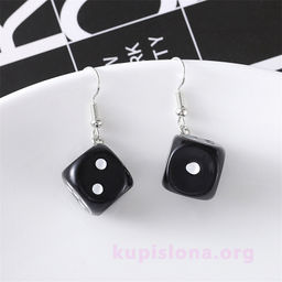 Серьги Game dice - Купи слона фото 2