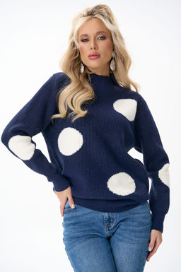 Свитер Зои (синий) - Эльза фото 6