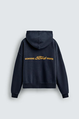 COMBINED SLOGAN FORD  HOODIE - Zara фото 16