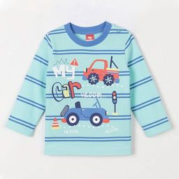 CRB wear/CSNB 62668-40-266 Джемпер для мальчика, бирюзовый/Ex.Cherubino