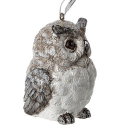 Фигурка декоративная подвесная "Сова", L7 W7 H8,5 см