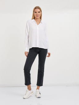 брюки женские укороченные в сером цвете