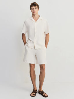 Рубашка из хлопка с коротким рукавом ZR2605043012-2 / Zarina