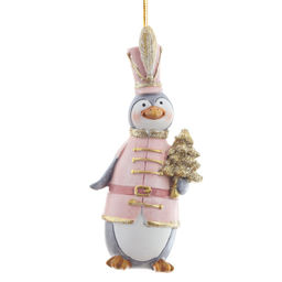 Фигурка декоративная подвесная "Пингвин", L5 W4,5 H12 см, 2в.