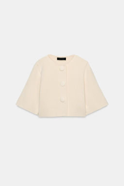 SHORT KNIT CARDIGAN - Zara фото 14