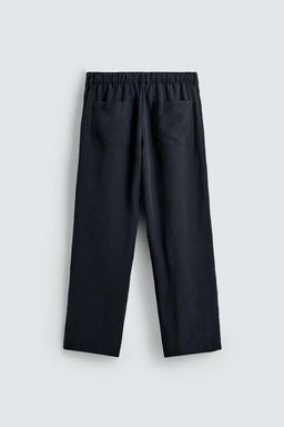 PANTAL?N FLUIDO RELAXED FIT / Gris azul - Zara фото 7