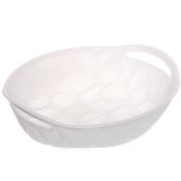 Цена за 2 шт. Сухарница пластиковая "Волна" 25*22*5,5см