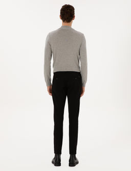 Siyah Slim Fit Kanvas Pantolon - Pierre cardin фото 4