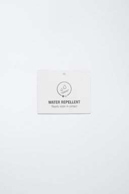 WATER REPELLENT RUBBERIZED PARKA - Zara фото 7