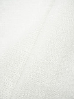 Лен декоративный Сетка цв.Белый, ш.1.5м, лен-100%, 175гр/м.кв.