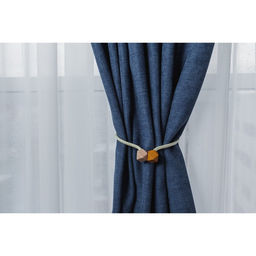 Цена за 2 шт. Подхват для штор Камушки, d = 3 46 см, цвет горчичный/пудровый - Арт узор фото 6