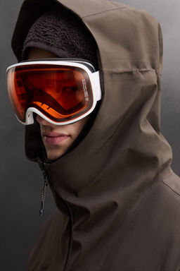 RECCO® WATERPROOF PADDED SHELL SKI TROUSERS - Zara фото 36