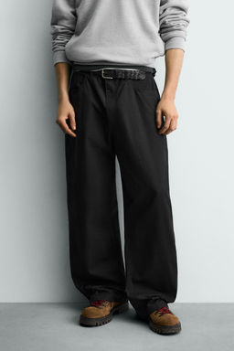 PANTAL?N CURVED FIT / Negro - Zara фото 2