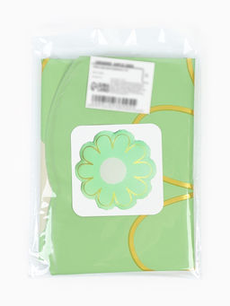 Воздушный шар фольгированный 21 Ромашка. Золотые лепестки, набор 5 шт., мятный сатин - Страна карнавалия фото 7