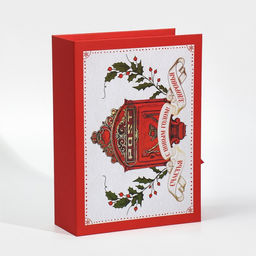 Набор коробка - книга 2 в 1 «Best wishes for you», 20 х 12,5 х 5 - 27 х 19,5 х 8 см, Новый год