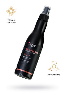 Многофункциональный увлажняющий спрей Orgie The Secret-10 в 1 для тела и волос с феромонами, 150 мл