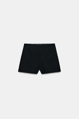 SHORTS TIRO ALTO LUNARES / Negro - Zara фото 7