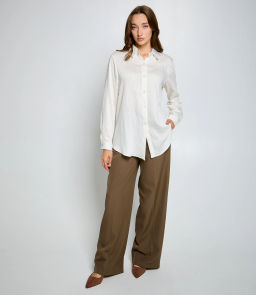 Рубашка #КТ105 (7), молочный