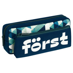 Пенал мягкий 2в1 F?rst "Abstraction", 205*80*40 (FT-PM-070406) 1 отделение + съемная косметичка на липучке, полиэстер