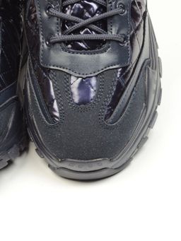 04-8524-2 DARK BLUE Ботинки женские зимние (искусственные материалы) - Фабричный китай фото 11