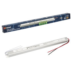 UET-VAT-048A20 12V IP20 Блок питания ультратонкий, 48Вт. Металлический корпус. TM Uniel