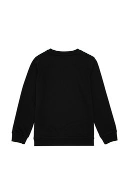 Черный базовый свитшот для мальчика - U.s. polo assn фото 2