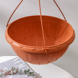 Кашпо для цветов подвесное «Джулия», 8 л, коричневое