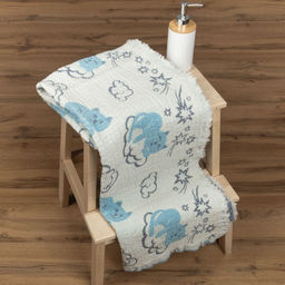 Полотенце 20С211-ШР/у. 130*60 "Ночка-1" цв. 1 рис. 993 голубой