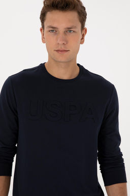Erkek Lacivert Basic Sweatshirt - U.s. polo assn фото 2