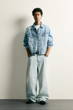 JEANS BAGGY FIT / Azul claro