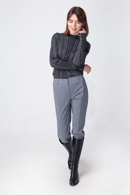 Джемпер с люрексом - Vilatte фото 3