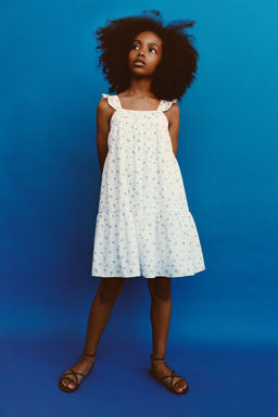 FLORAL EMBROIDERED DRESS - Zara фото 5