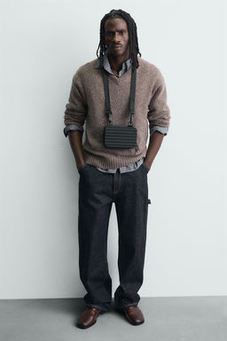 RIGID CROSSBODY BAG - Zara фото 9