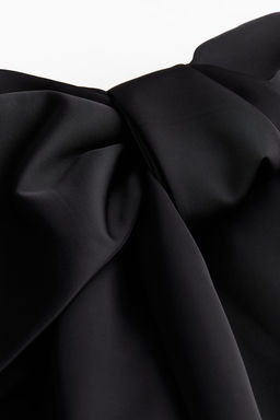 Minivestido de saten con lazo - H&m фото 8